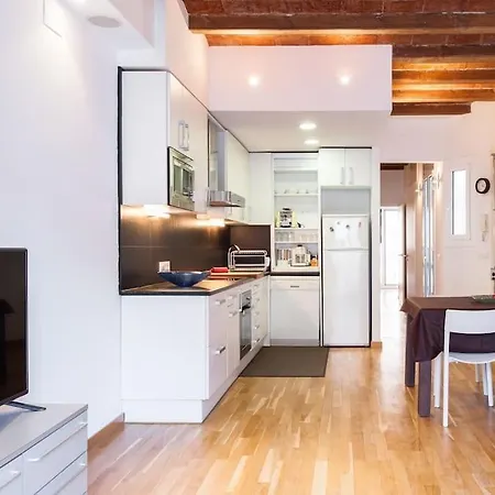 Appartamento Moderno Y Auténtico En El Corazón De Poble Sec