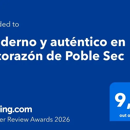 Moderno Y Autentico En El Corazon De Poble Sec *