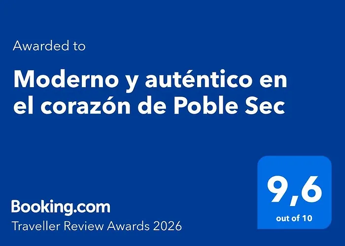 Moderno Y Auténtico En El Corazón De Poble Sec *